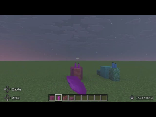 How to make snails in Minecraft build tutorial!