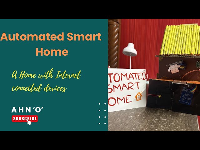 Automated Smart Home | ESP32 | Micropython | #electronics #project | @Chitti_tamil @lmesacademy 