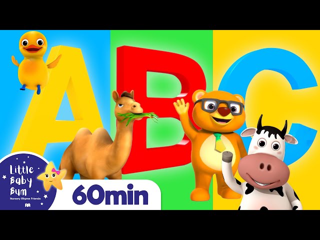 ABC Phonics Animals Song | +More Nursery Rhymes and Kids Songs | ABC and 123 | Little Baby Bum
