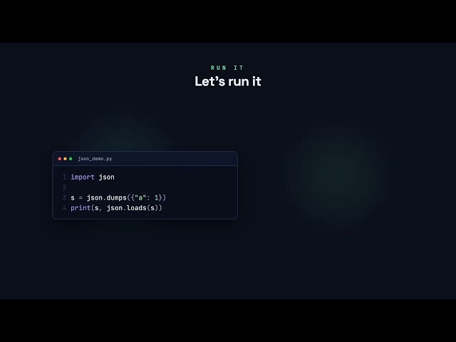 Working with JSON - Python for Beginners