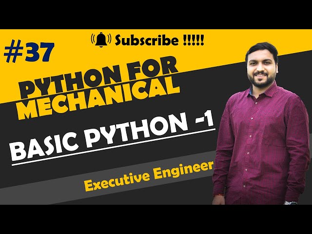 Python Tutorial - Python for Engineer |  Python Tutorial - Python for beginner