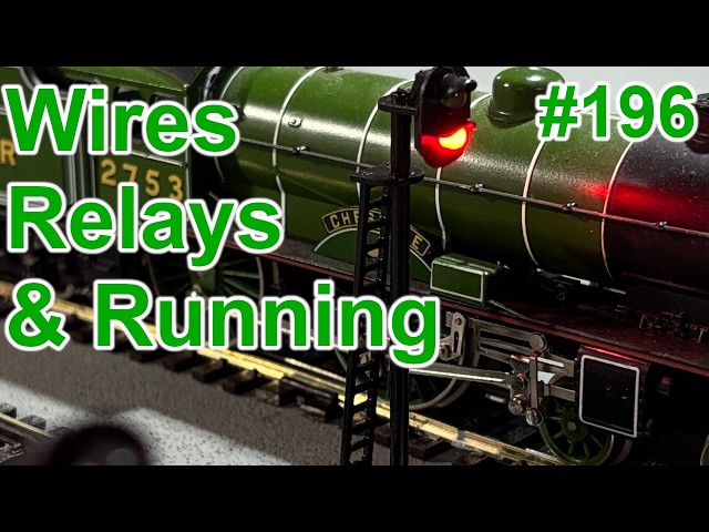 196 Wires, Relays & Running at Leopard Street Model Railway #modelrailroad #modelrailway #oogauge