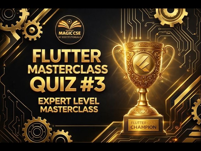 Advanced Flutter Quiz - Masterclass for Experts