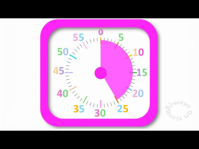 25-minute VISUAL TIMER