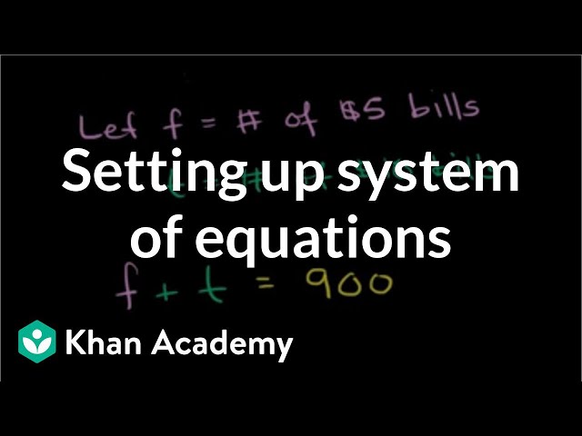 Trolls, tolls, and systems of equations | Algebra II | Khan Academy