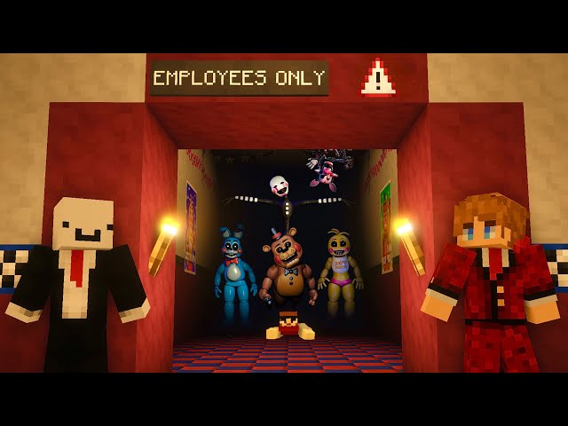 3 Idiots Survive Five Nights at Freddy's 2 in Minecraft