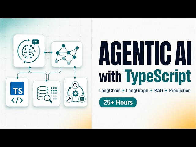 Massive Agentic AI with TypeScript Udemy Course Relaunch | LangChain, RAG, Postgres & Deployment