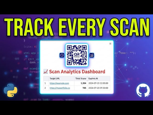 I Built a Smart QR Code Generator | QR Forge | (Streamlit SaaS Project)| Tuhin in AIML