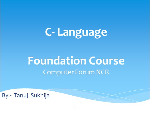 Chapter 2 Video 3: C language Video Tutorials Programs on If-Else