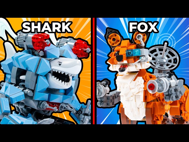 I Built LEGO Animal Mechs