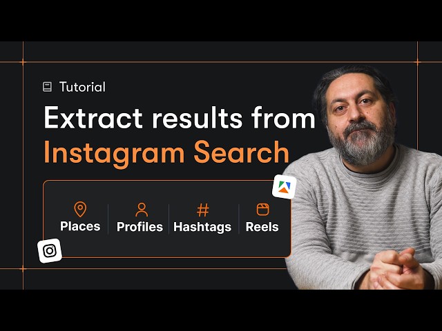 Instagram Search Scraper: Find Places, Profiles, Hashtags & Reels