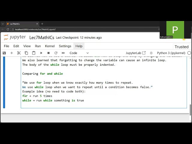 Python While Loop Explained | Repetition Using Conditions | Beginner Programming Tutorial Lecture 7