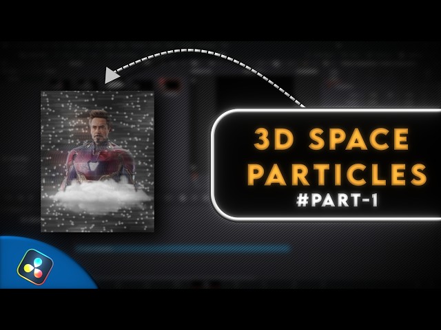 3D SPACE PARTICLES EFFECT LIKE @fictic_editz  DAVINCI RESOLVE | ON-DEMAND VIDEO | SEASON 1 EP. 1
