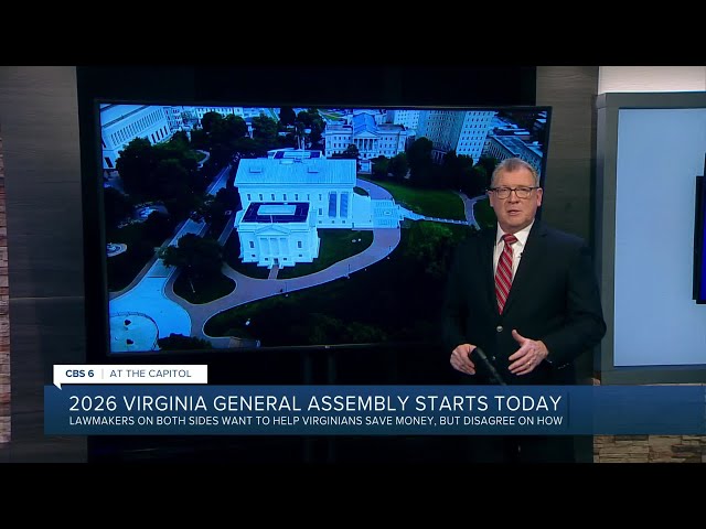 Here's what you can expect from the 2026 Virginia General Assembly
