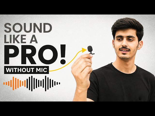 How to Make ANY Voice Sound PROFESSIONAL | Without a Mic