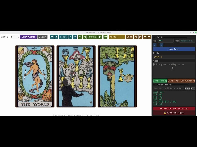 bigvirtue1 world best 1 linux taro privacy guardian god encryption program video 대덕탑 리눅스 타로 프로그램 비디오
