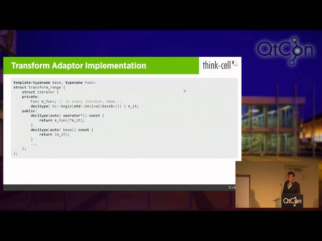 Arno Schoedl - From Iterators To Ranges - QtCon Akademy 2016