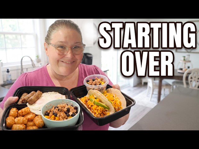 High Protein Meal Prep for Beginners (When You're Starting Over)