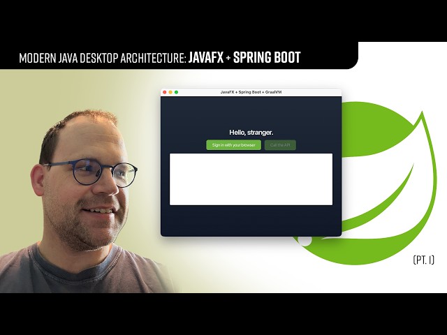 The Ultimate Desktop Client Stack: Building High-Performance Apps with Spring Boot & JavaFX