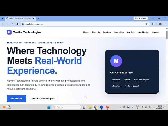 Salesforce Real-Time Project 2 DEMO (01-10-2026)