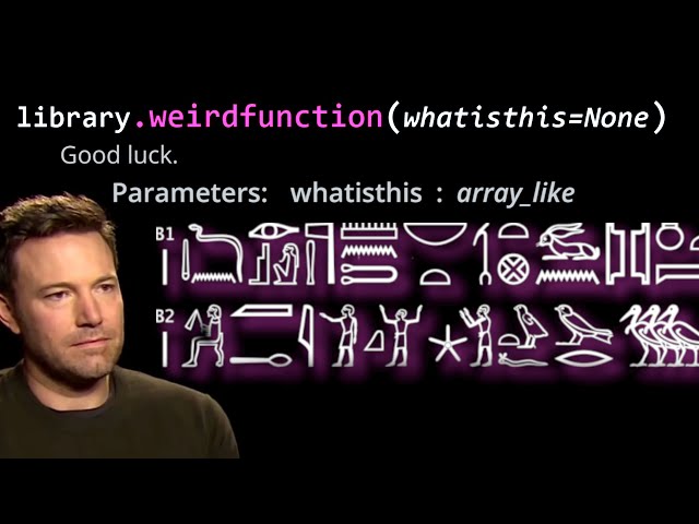 Code Documentation Be Like...