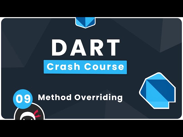 Dart Crash Course #9 - Method Overriding