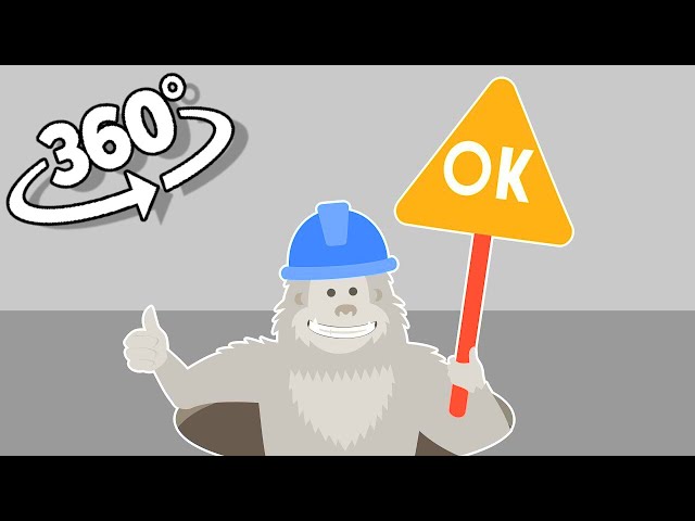 360° VR Something Went Wrong | Island Task - Efficient Gorilla ANIMATED