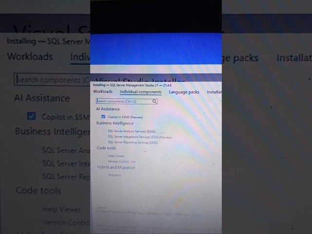 Install SQL Server Management Studio 21 on Windows Server