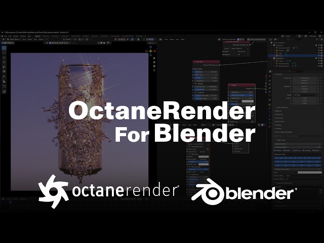 Intro to Octane for Blender - Lighting, Materials, Rendering Basics
