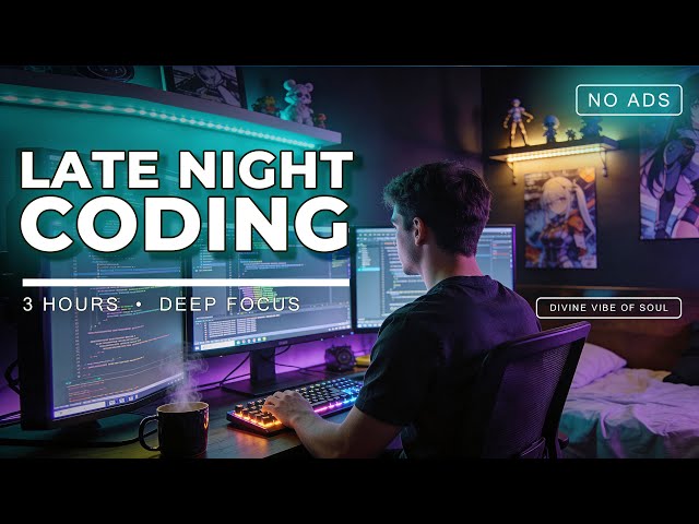 Cyberpunk Lo-Fi: Late Night Coding Beats for Programming & Deep Focus (No Ads)⁠