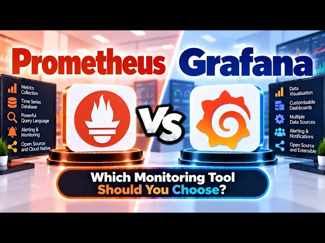Prometheus vs Grafana | Which Monitoring Tool Should You Choose? | Uplatz