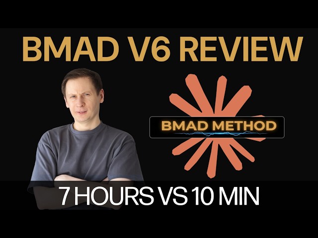 BMAD v6 Review 7 Hours of AI Bureaucracy for a Cat Game