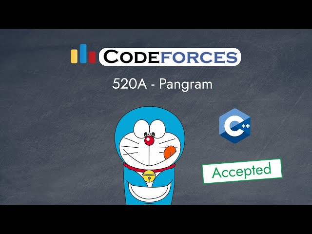 Codeforces 520A - Pangram | Detailed C++ Solution | TheCoDeveloper