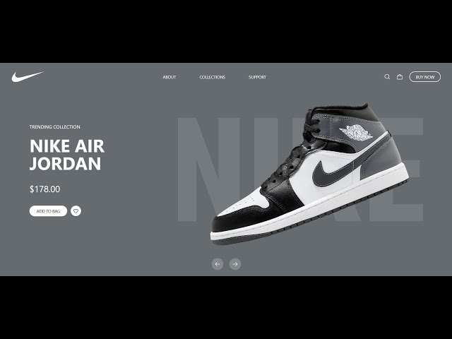 🔥Build a Modern Nike Website Using React JS & Tailwind CSS | Full Tutorial