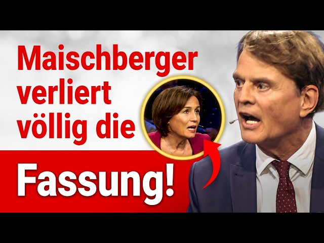 Maischberger am Limit: „Sie haben einen Sprung in der Platte!“