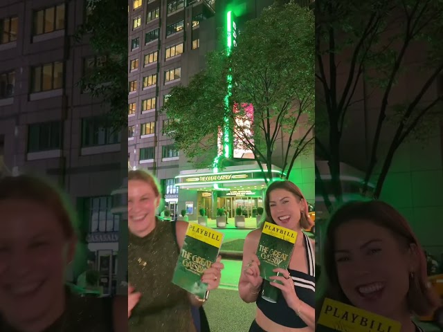 Just TWO Georgia girlies!!!! China was absolutely EXCEPTIONAL as daisy in The Great Gatsby Musical !