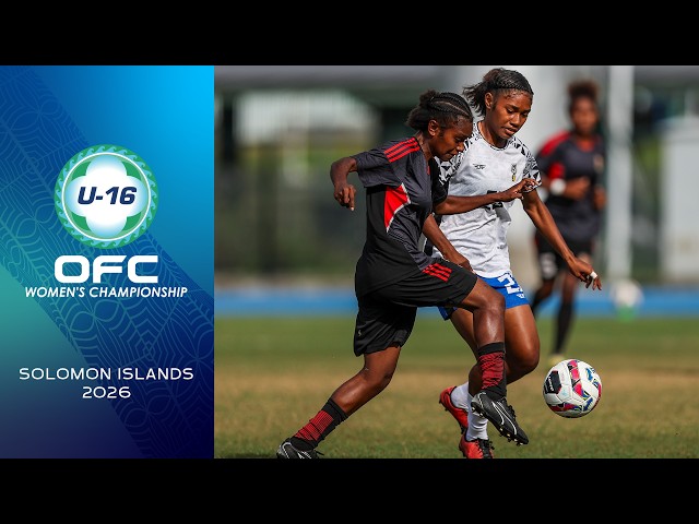Highlights | Papua New Guinea v Fiji | OFC U-16 Women's Championship 2026 Third Place Play-off