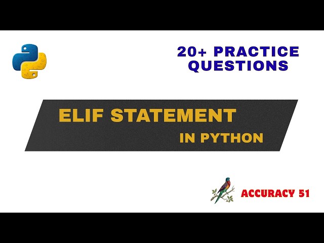 Python elif Statement Explained | if elif else in Python | Conditional Statements for Beginners