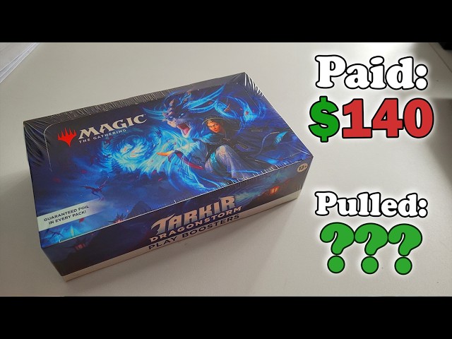 Let's Pull At Least $140 | Tarkir: Dragonstorm Play Booster Box Opening. #tarkirdragonstorm