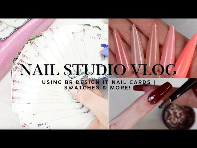 Using BR Design it Nail Cards On a Client | Swatches & More!