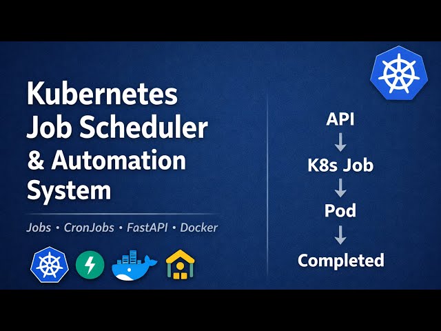 Project B: Kubernetes Job Scheduler & Automation System