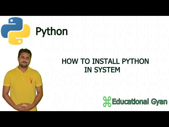How to download and install python on windows 7/8/10