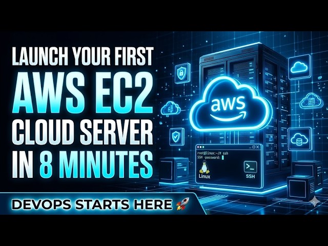 Launch Your First AWS EC2 Server | DevOps for Beginners