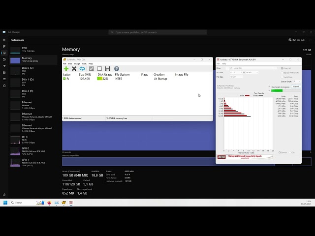 DDR5 Ramdisk vs SSD NVMe