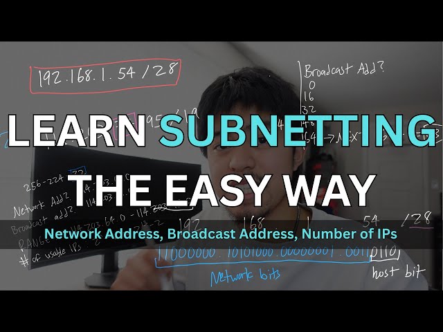 subnetting doesn't have to be hard... | CCNA Basics