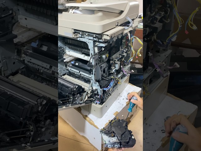 Repair photocopy canon iR 400i  #photocopy #canonprinter #canon #reels #repair
