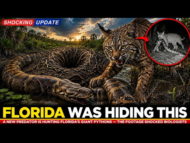 A New Predator Is Hunting Florida's Giant Pythons — Biologists Can't Explain It