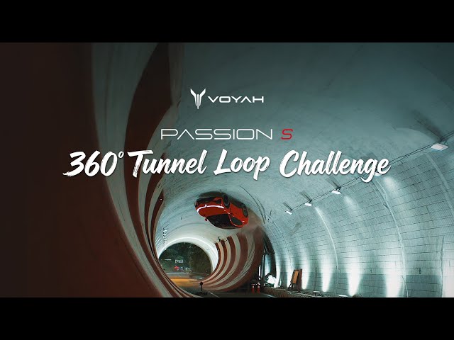 VOYAH PASSION S 360-Degree Tunnel Loop Challenge
