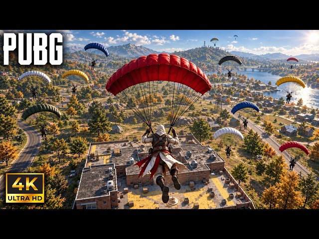 PUBG PC: FUI a DAR CLASES a la ESCUELA y sali 100% CLEAN 😎 Los GRAFICOS al MÁXIMO se ven INCREIBLES