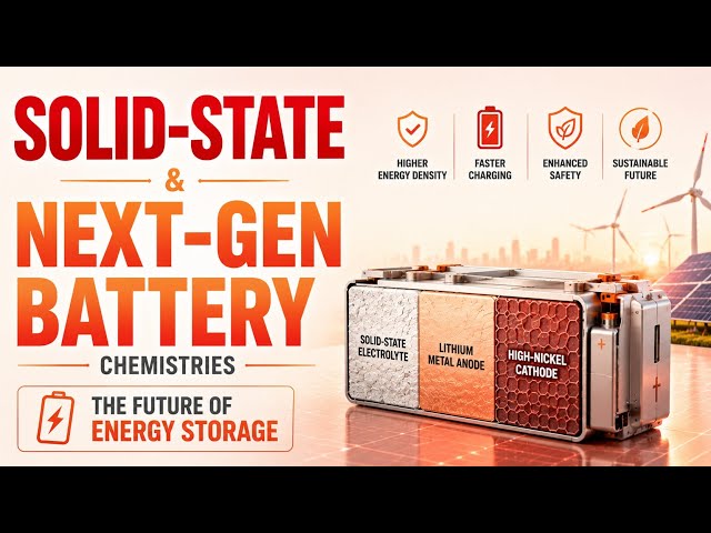 Solid-State & Next-Gen Battery Chemistries | The Future of Energy Storage | Uplatz